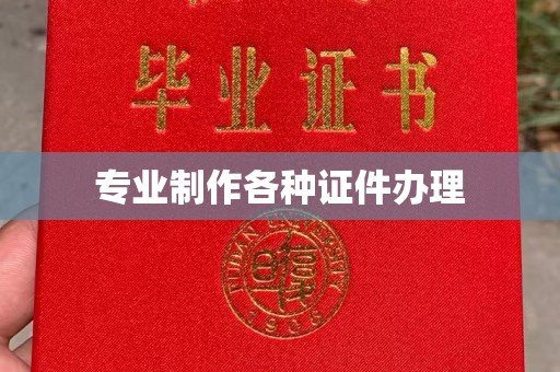 小店专业制作各种证件办理